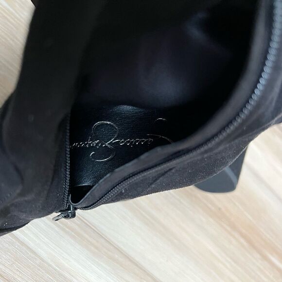 JESSICA SIMPSON Brixten Over The Knee Suede Black Boots Size 6 - Picture 7 of 10